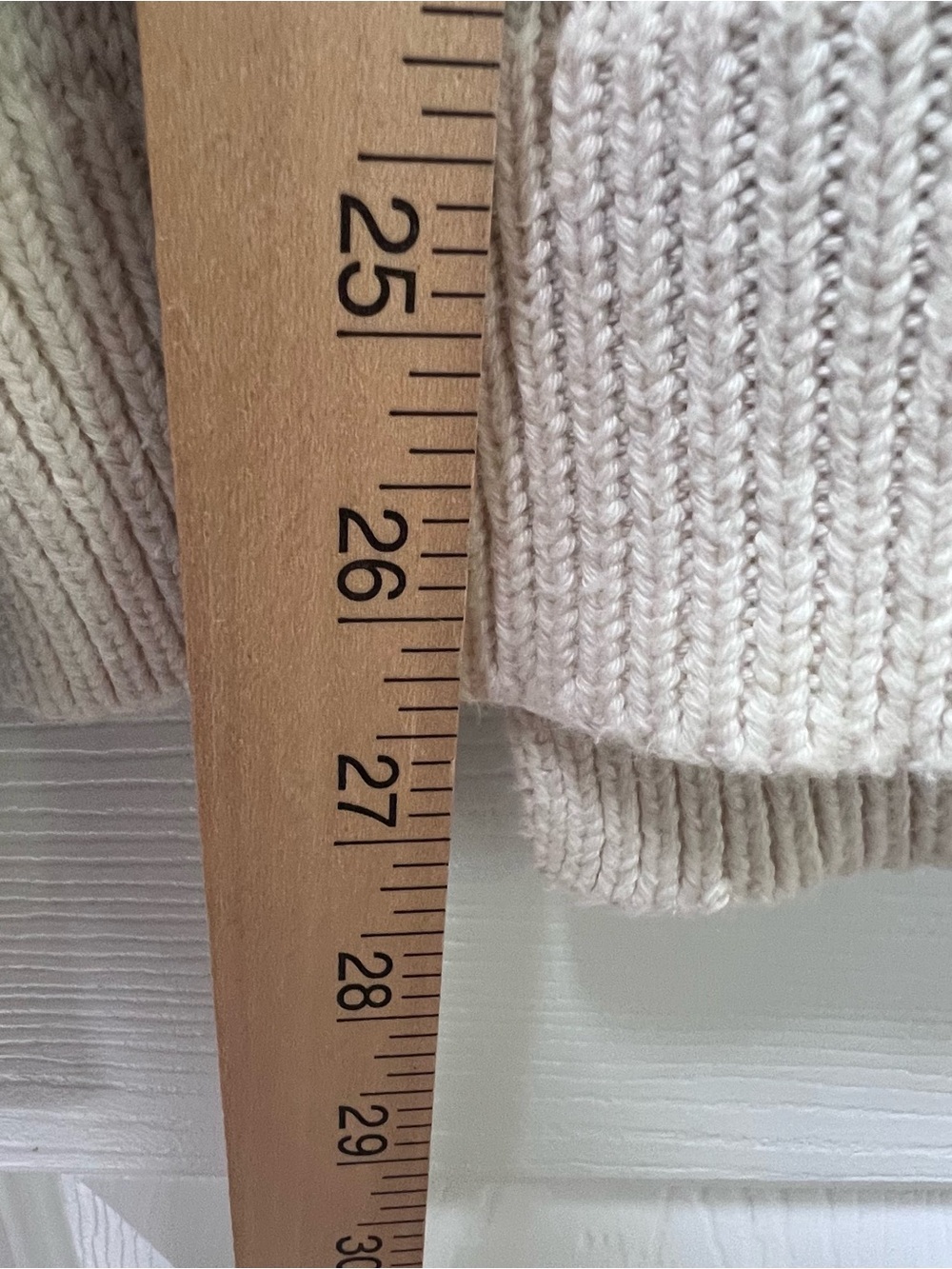 Emerson Fry Carolyn Sweater Organic Cotton, Ivory Navy Blue Nautical Size S - Picture 6 of 10
